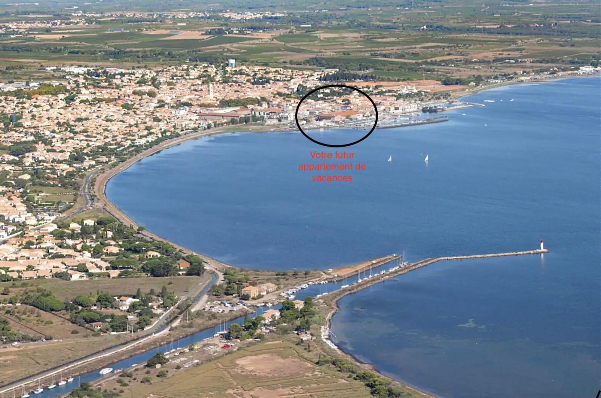 Ferienwohnung Un Endroit De Reve Marseillan  Exterior foto